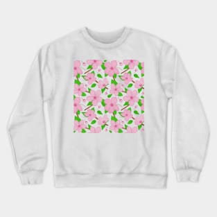 Cherry blossoms pattern Crewneck Sweatshirt